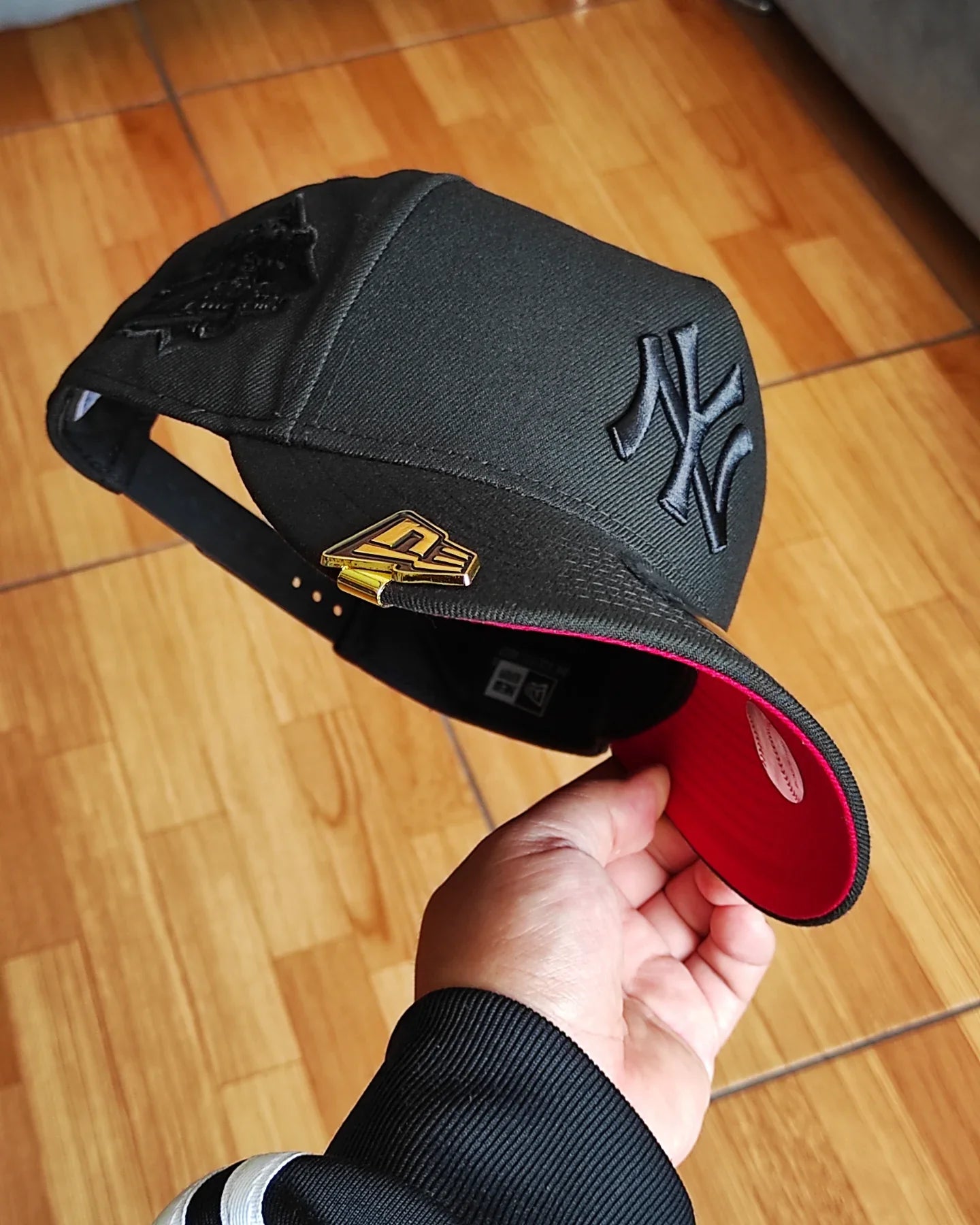 New Era New York Yankees Serie Mundial 1999 negro rojo 9FORTY A-FRAME