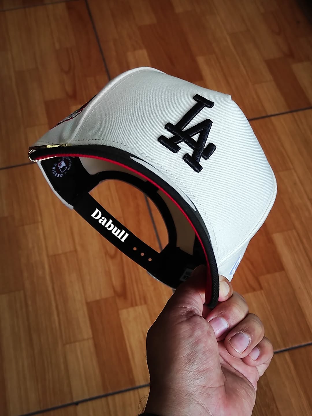 Gorra snapback A-Frame SP 9Fifty Los Angeles Dodgers Chrome Black 2 Tone Campeones Serie Mundial 2024
