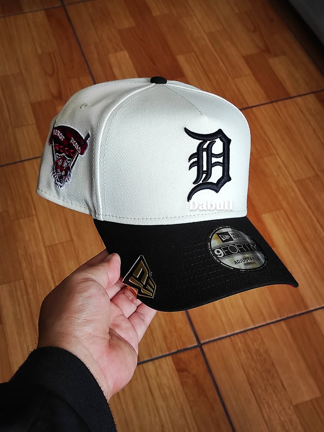 Gorra Detroit Tigers Chrome Black 2 Tone 2000 Stadium SP 9Forty A-Frame Snapback