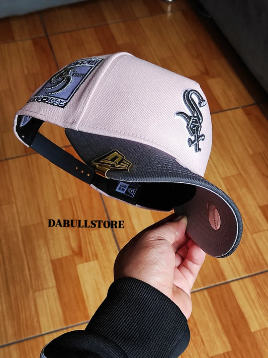 Gorra Snapback A-Frame 9Forty New Era con Parche Lateral de los Chicago White Sox 95 Años