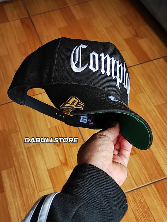 Gorra snapback A-frame New Era Compton negra 9Forty