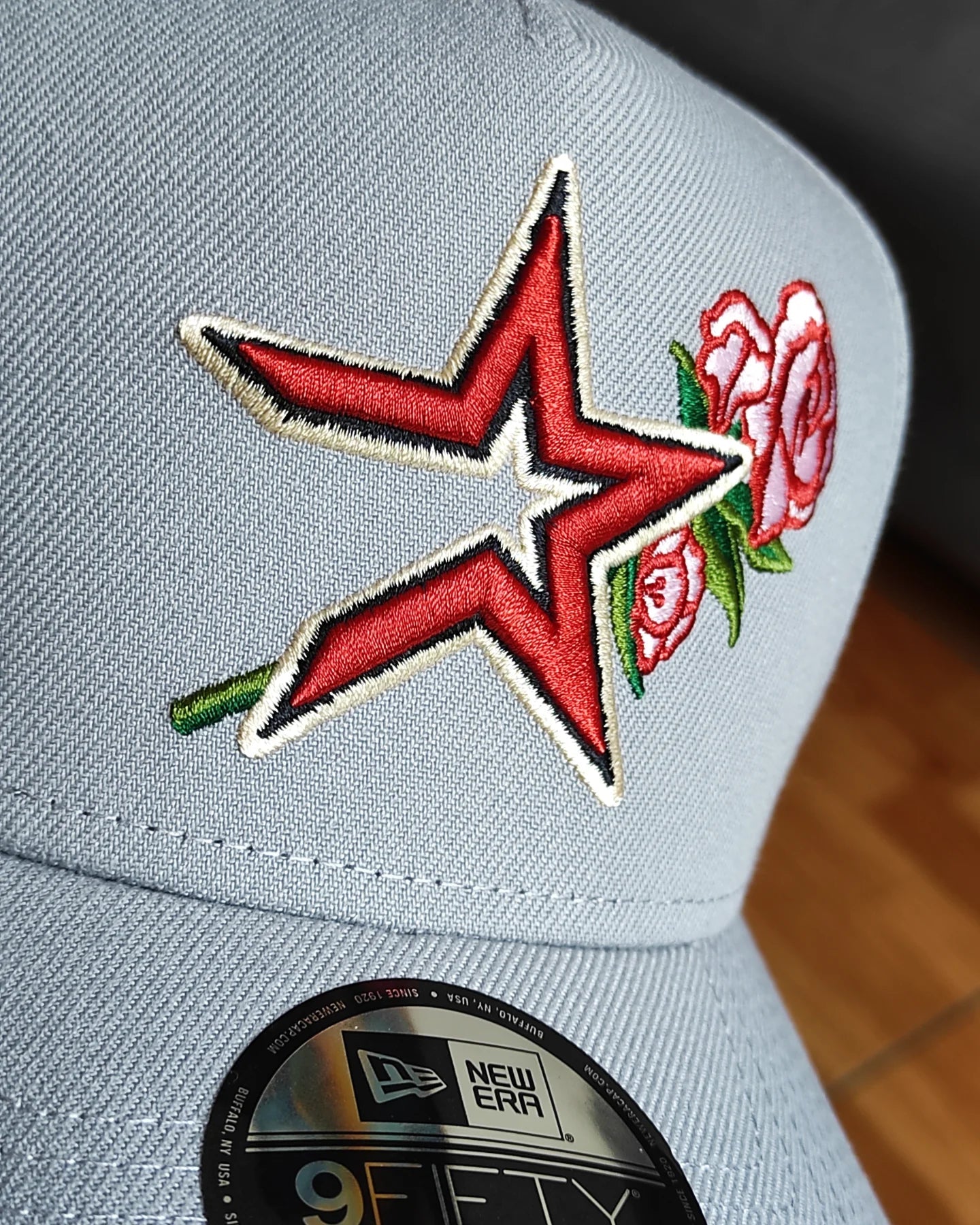 Houston Astros Rosa PreCurvada 45 Aniversario New Era 9Fifty A-Frame Snapback