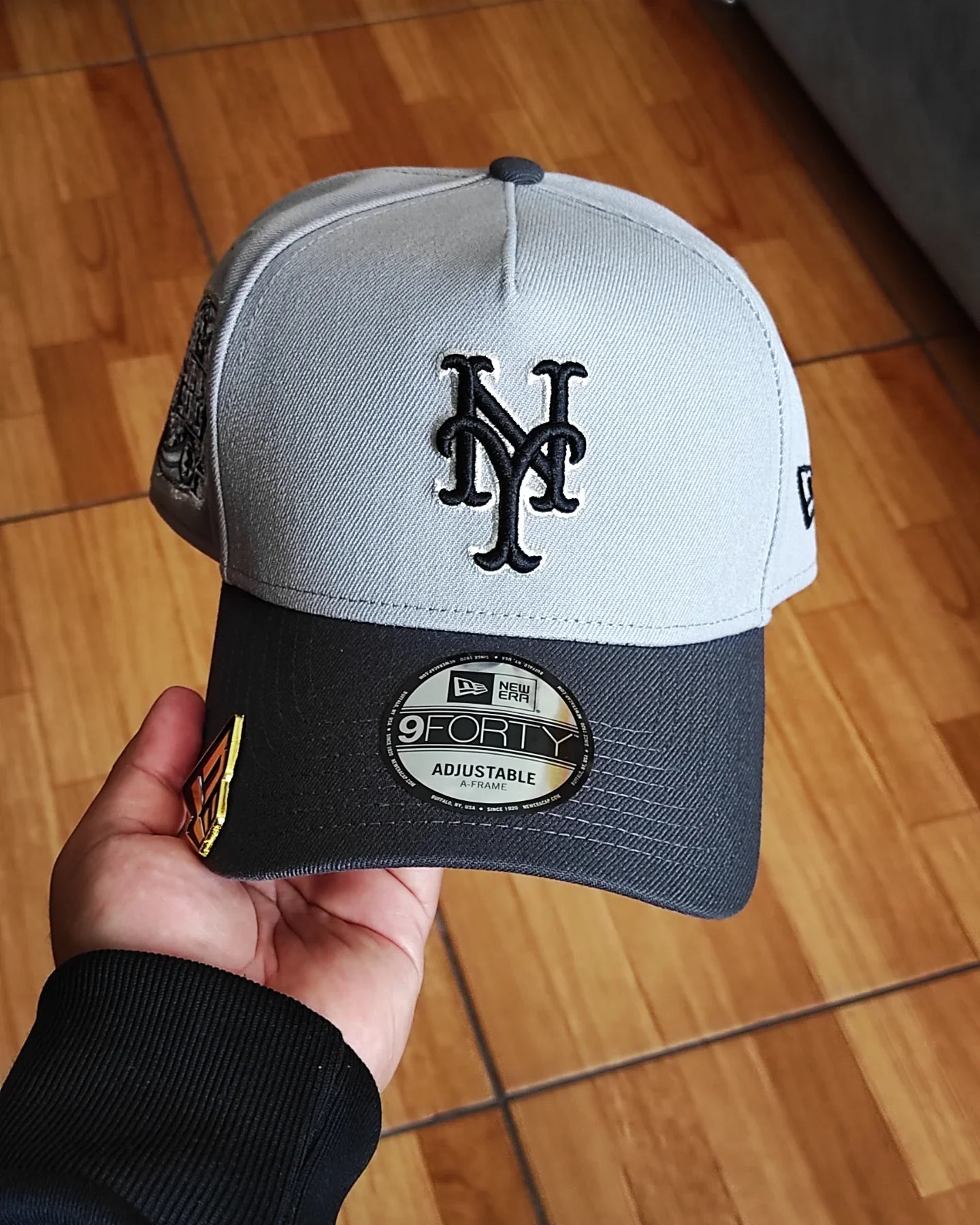New Era New York Mets subway series gorra gris dos tonos 9FORTY A-FRAME