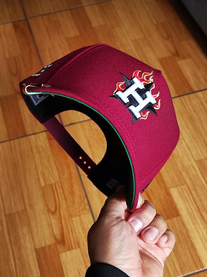Gorra ajustable New Era 9Forty A Frame Houston Astros Flame 🔥 Edition