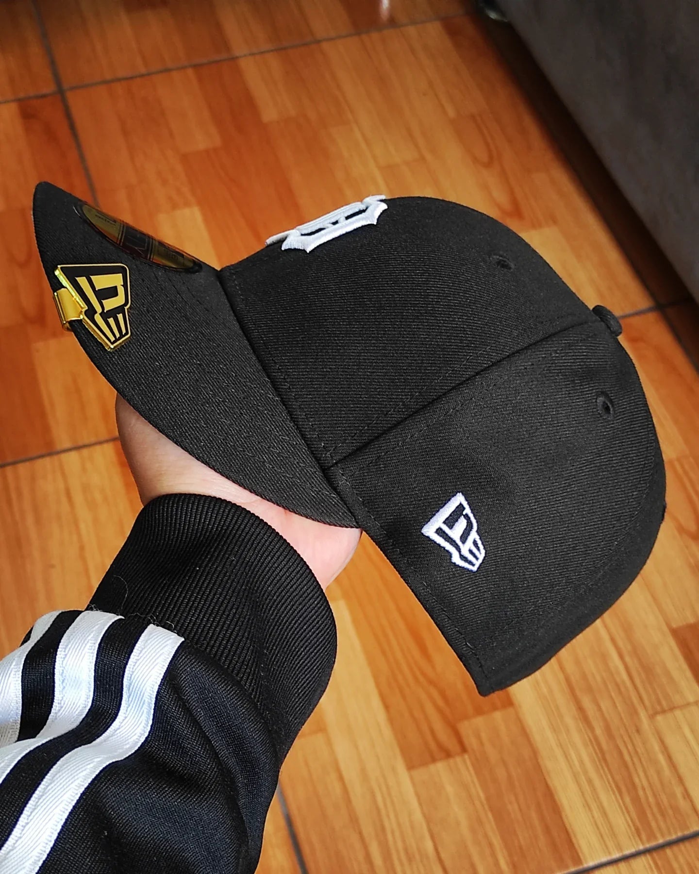 Gorra ajustada New Era Detroit Tigers Black edition 59 fifty