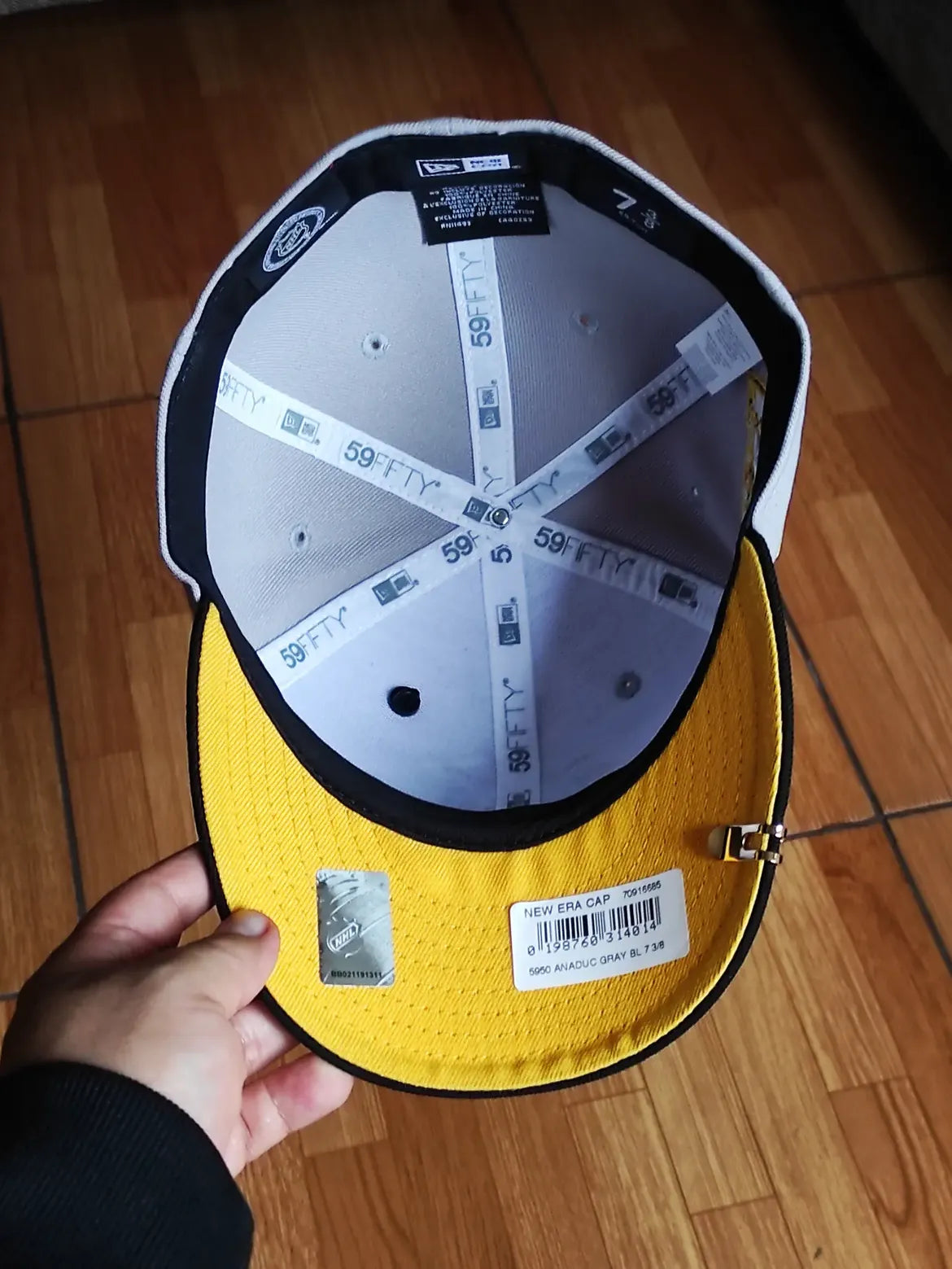 59FIFTY New Era Anaheim Ducks 30th Anniversary incluye pin FAM