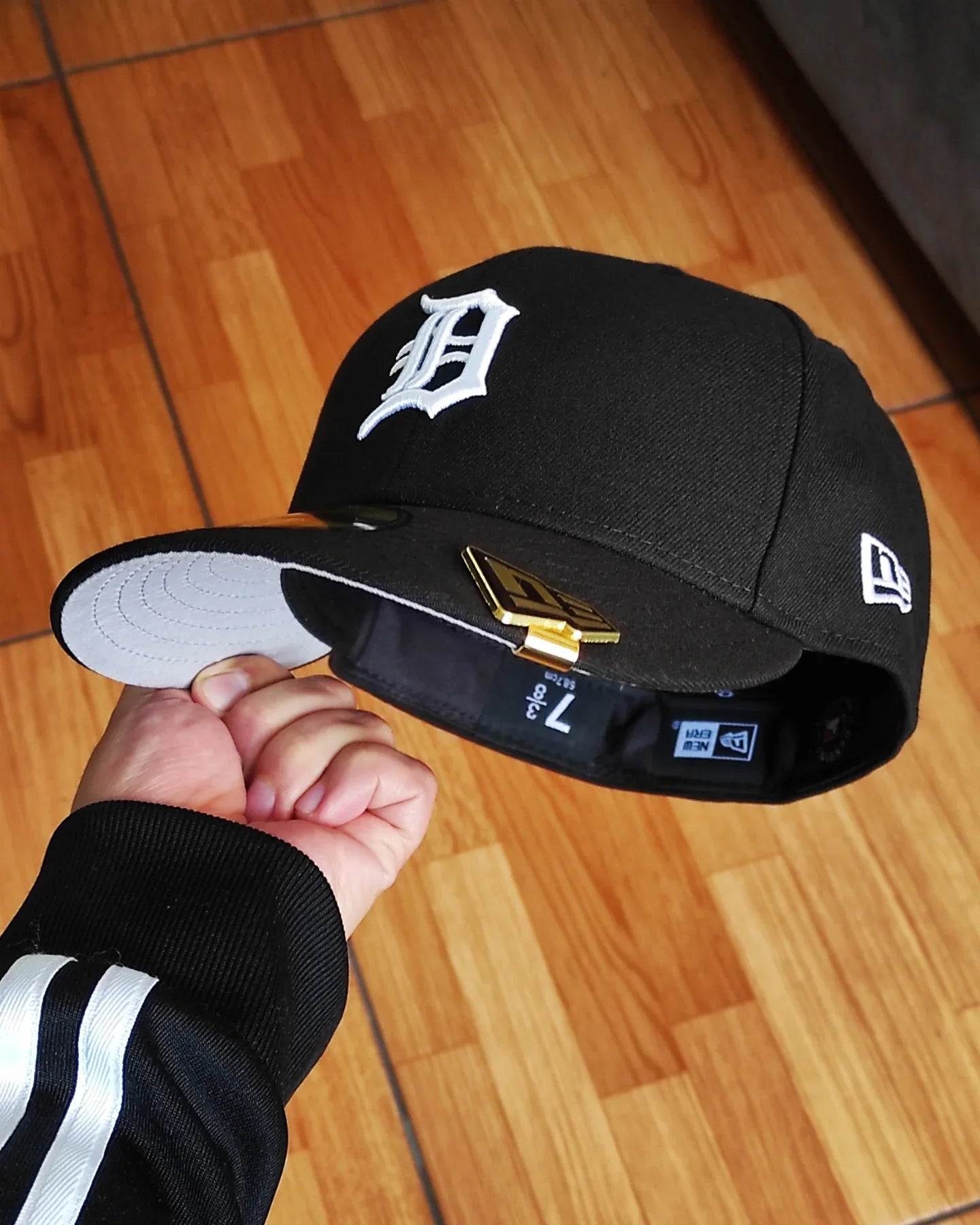 Gorra ajustada New Era Detroit Tigers Black edition 59 fifty