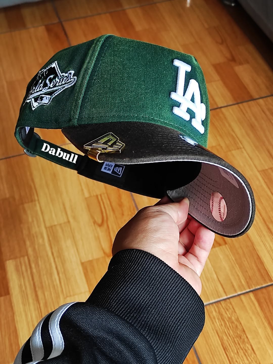 Gorra snapback A-FRAME 9FORTY New era Los Angeles Dodgers DENIM verde