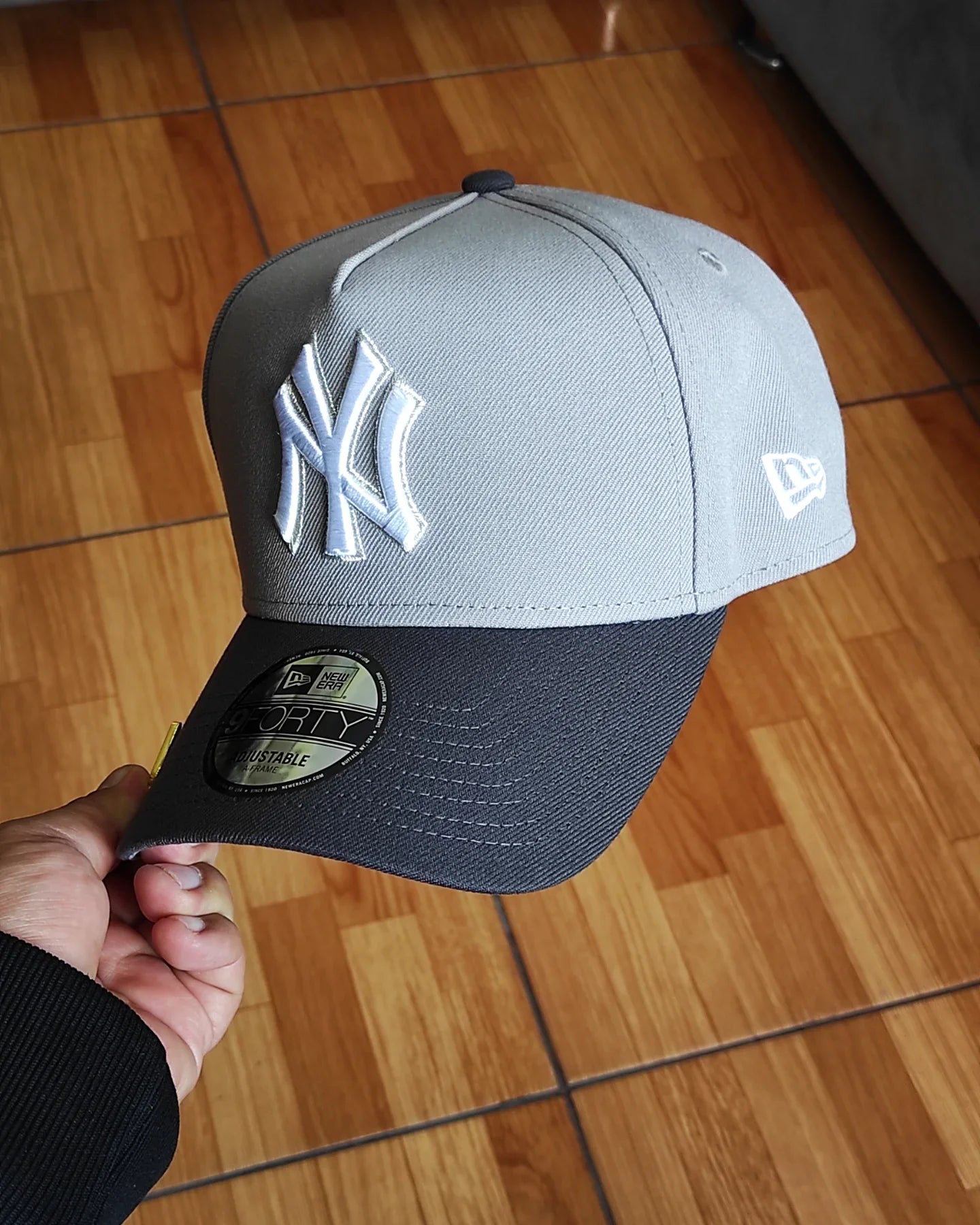 New Era New York Yankees Serie Mundial 1999 gris dos tonos 9FORTY A-FRAME