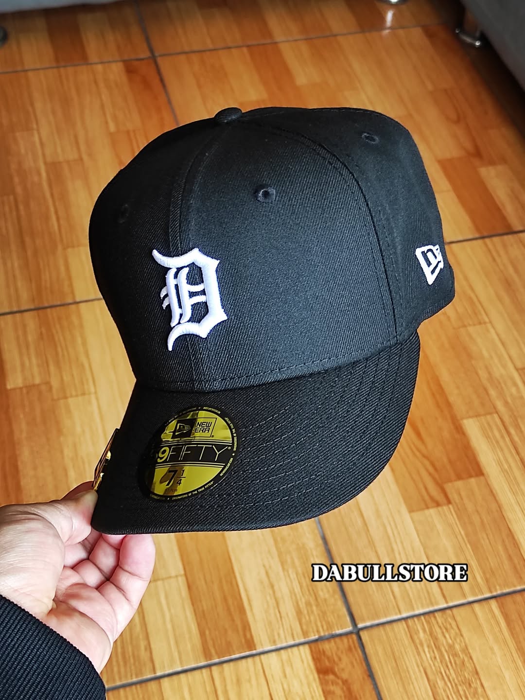 Gorra ajustada 59Fifty negra clásica de los Detroit Tigers de New Era
