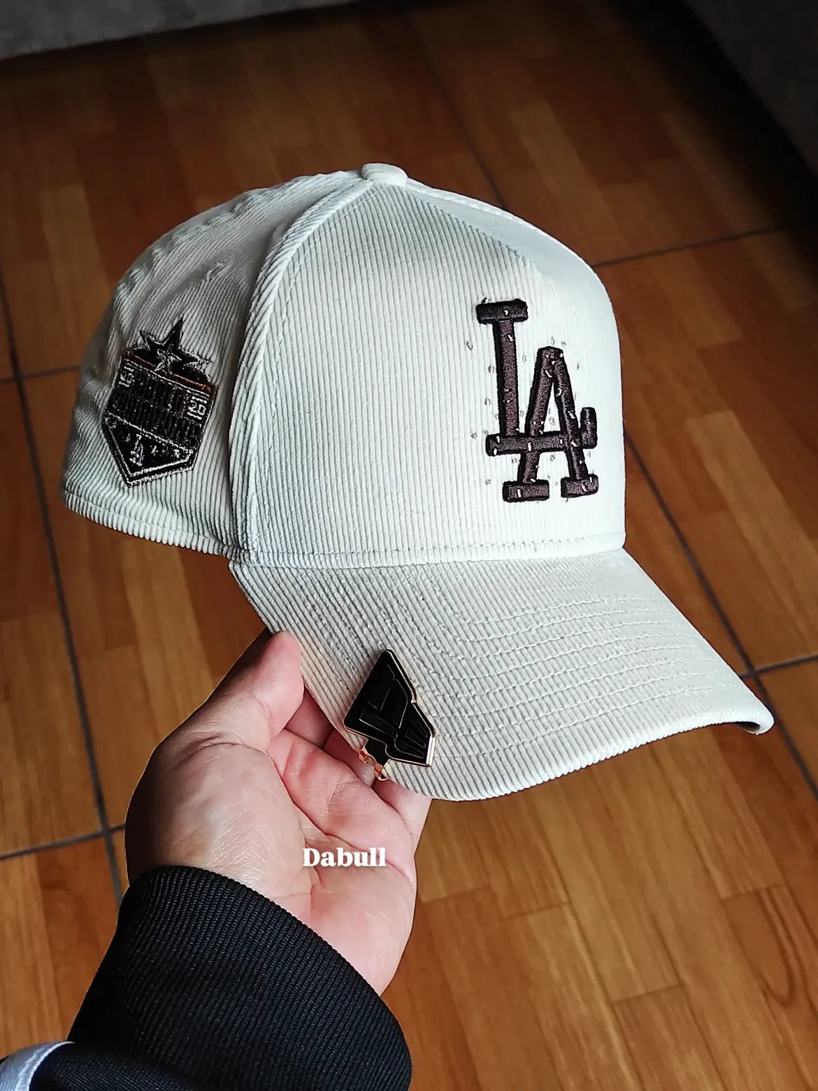 New Era 9FORTY A-Frame Snapback Los Angeles Dodgers 2020 world series corduroy