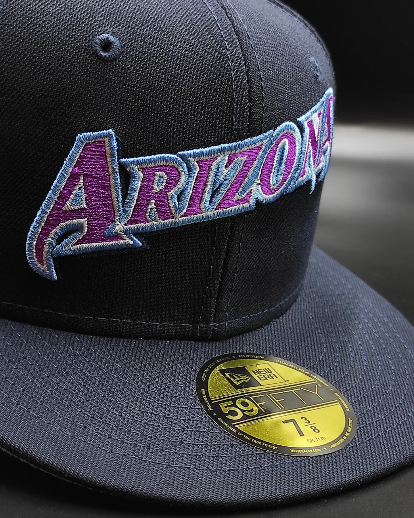 New Era Arizona Diamondbacks 59 FIFTY SILKY - azul marino