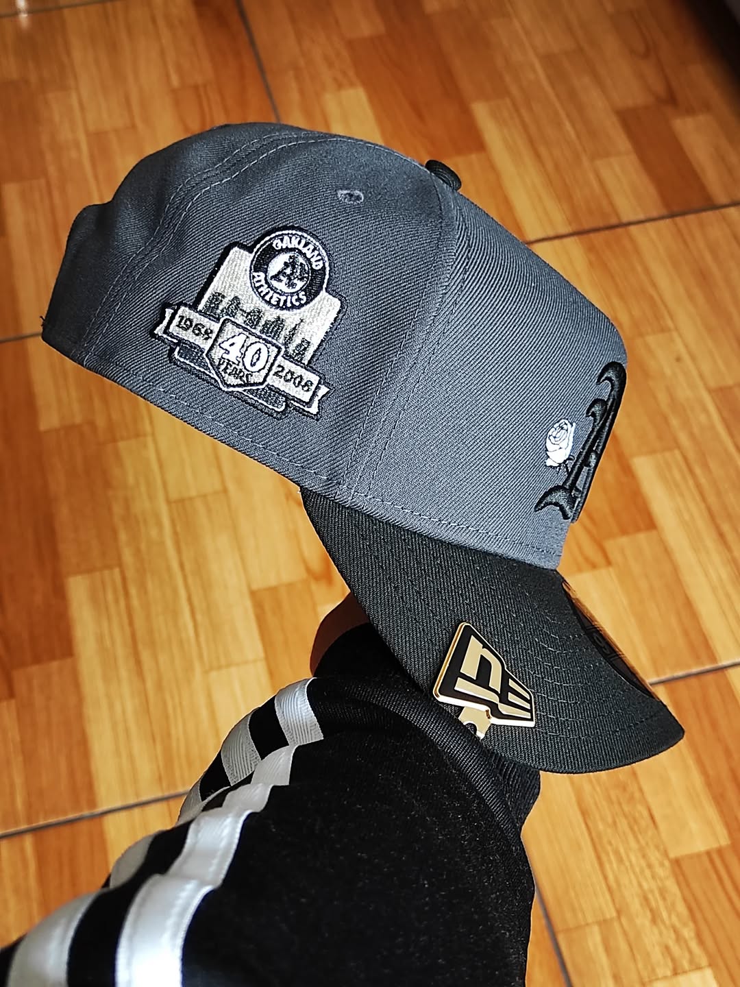 NewEra Oakland Athletic 40th aniversario two Tone 9FORTY A-FRAME SNAPBACK