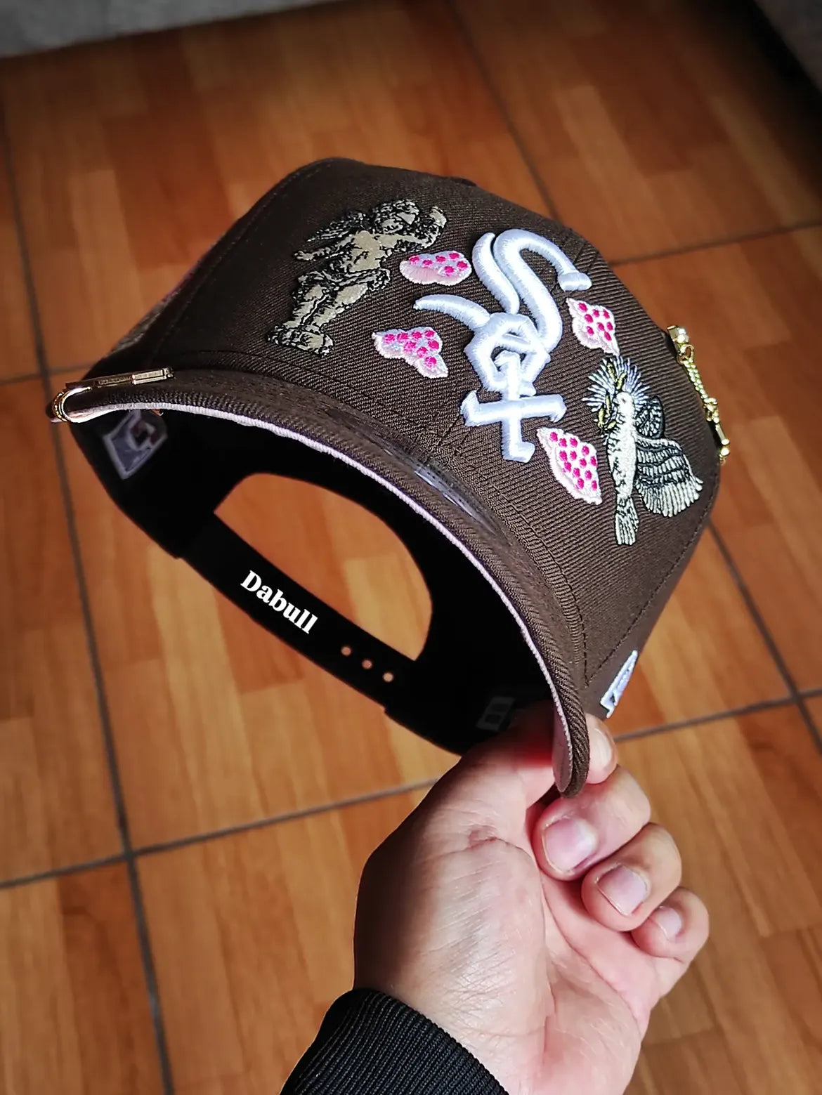 New Era Exclusive 9FIFTY Brown Chicago White Sox Snapback W/ All Star Game Side Patch