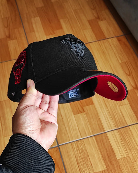 Gorra New Era Arizona Diamondbacks temporada inaugural negra roja 9forty A-FRAME