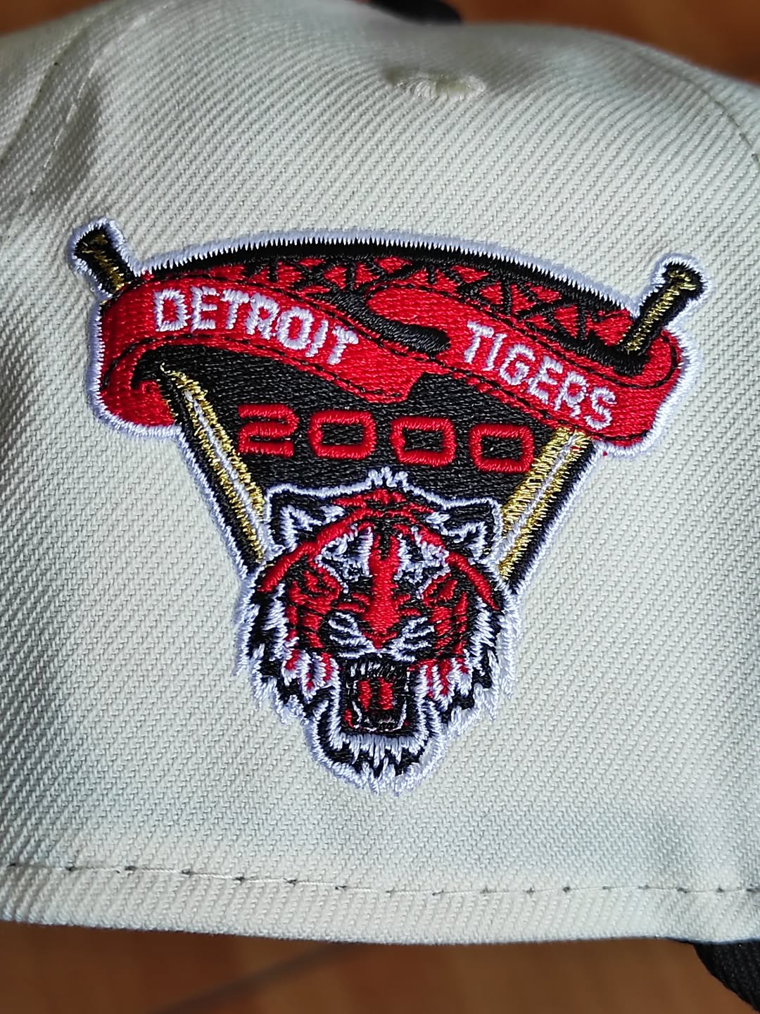 Gorra Detroit Tigers Chrome Black 2 Tone 2000 Stadium SP 9Forty A-Frame Snapback