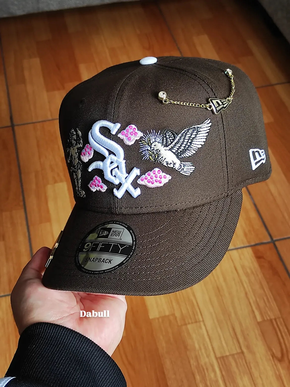 New Era Exclusive 9FIFTY Brown Chicago White Sox Snapback W/ All Star Game Side Patch