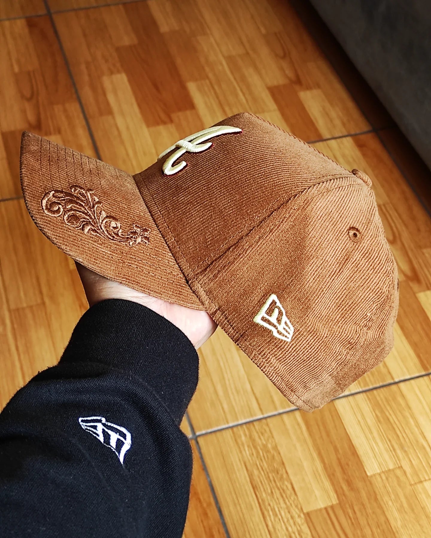 New Era Atlanta Braves Ornamental 9FORTY A-Frame Collection