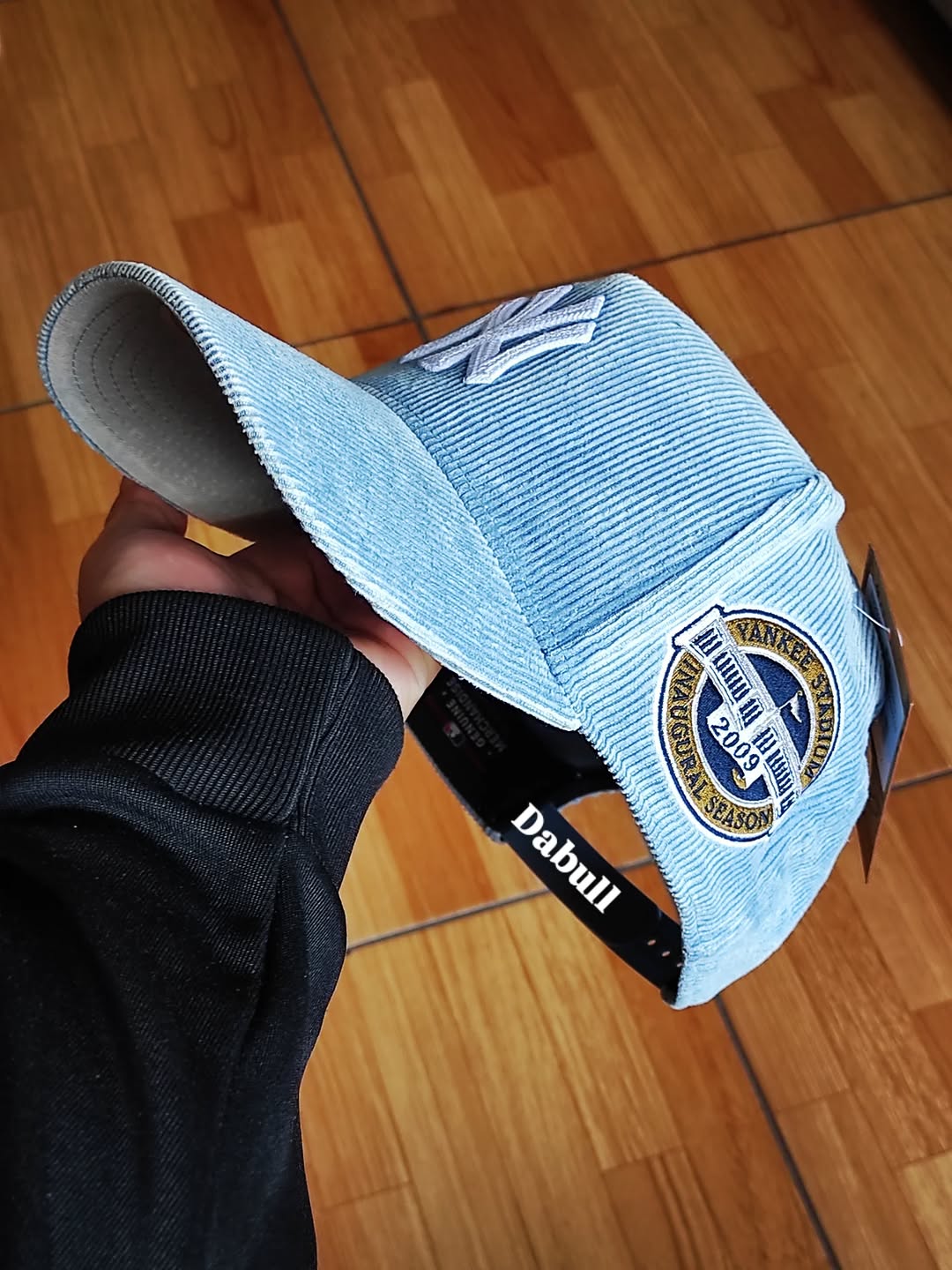 Gorra snapback Pro Stadium de pana vaquera de los New York Yankees de Mitchell & Ness
