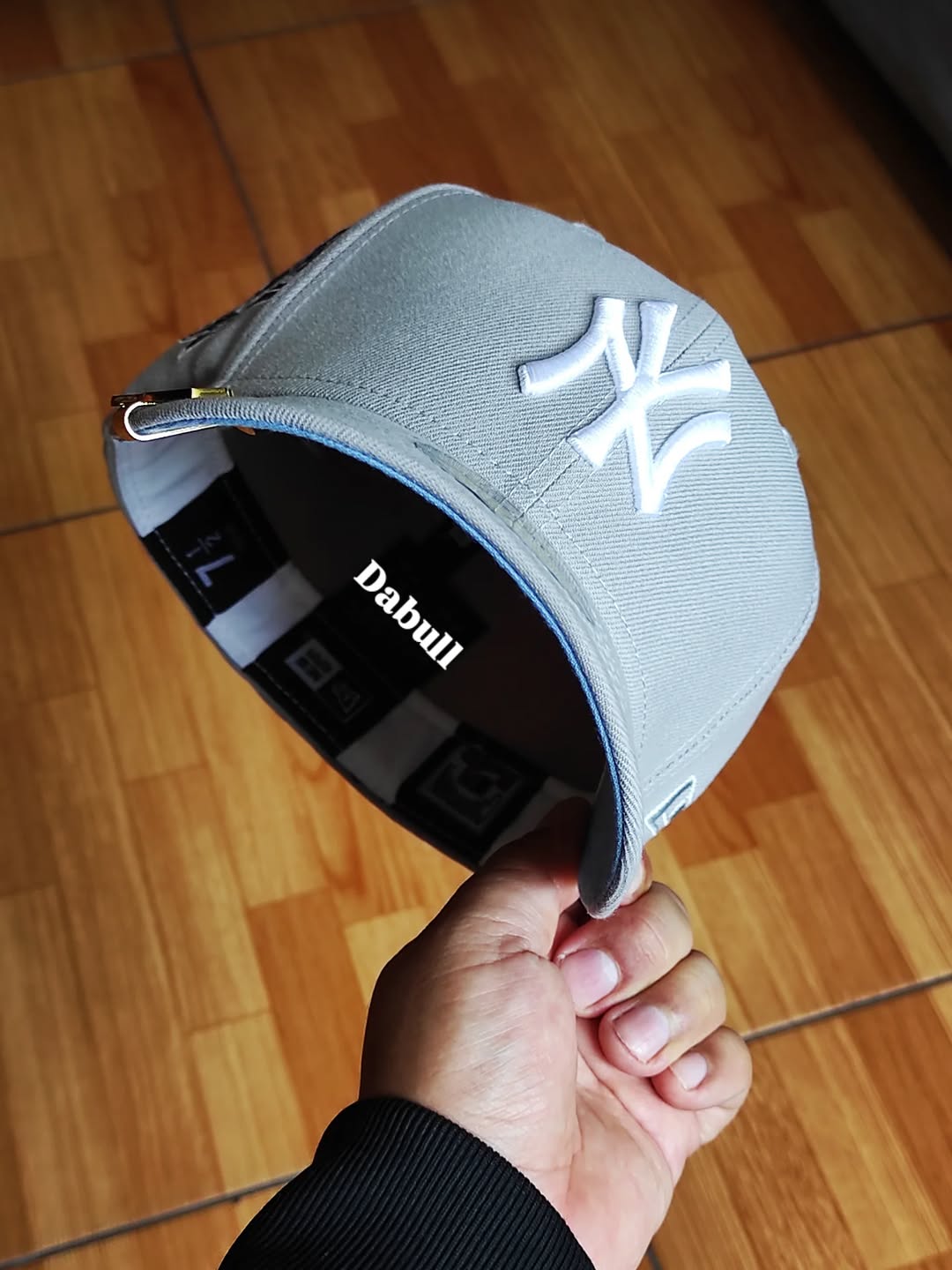 New era New York Yankees Serie Mundial 00 gris/azul cielo 59FIFTY