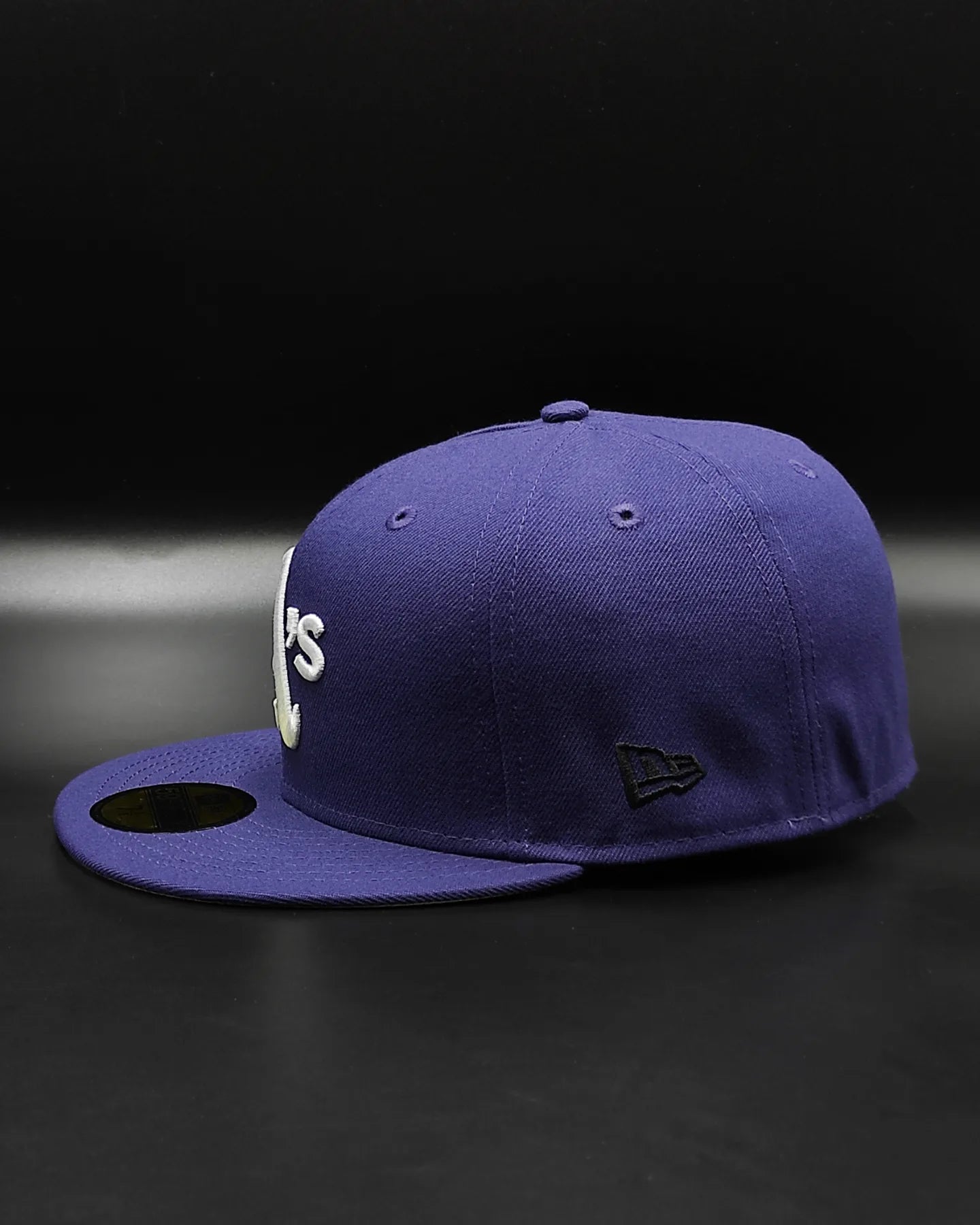 Gorra New Era Oakland Athletics 59fifty World Series parche UV rosa - morado