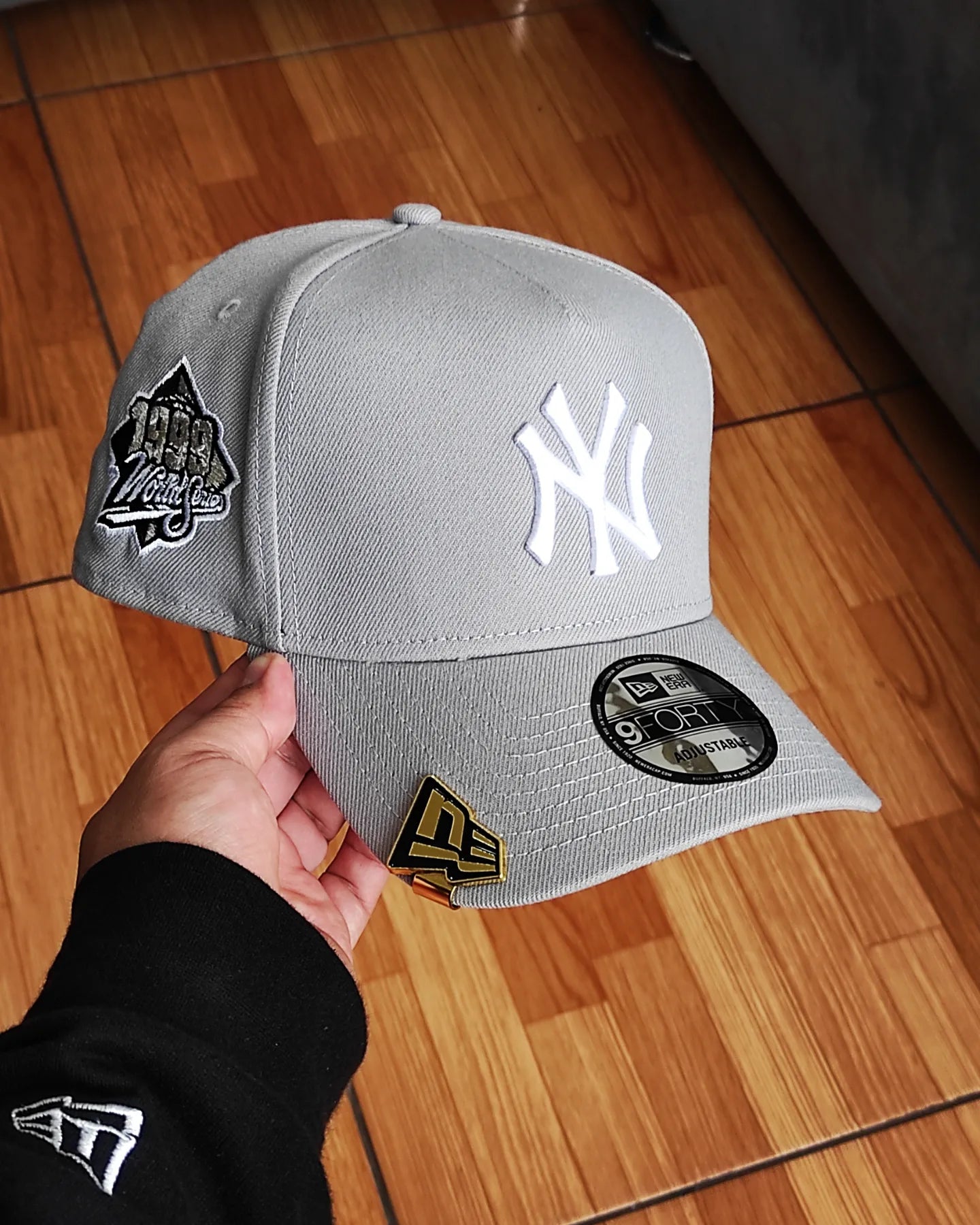 Gorra New Era New York Yankees World Series 1996 Plomo 9FORTY AFRAME