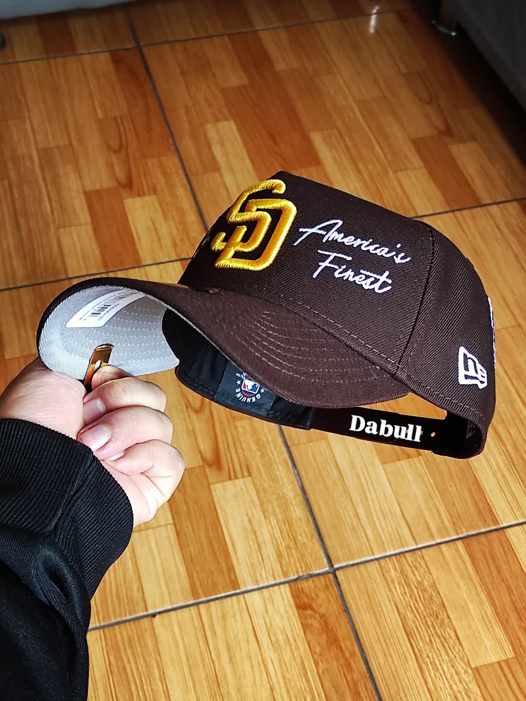 Gorra New Era San Diego Padres 'One ♥️' 9FORTY A-Frame con broche ajustable