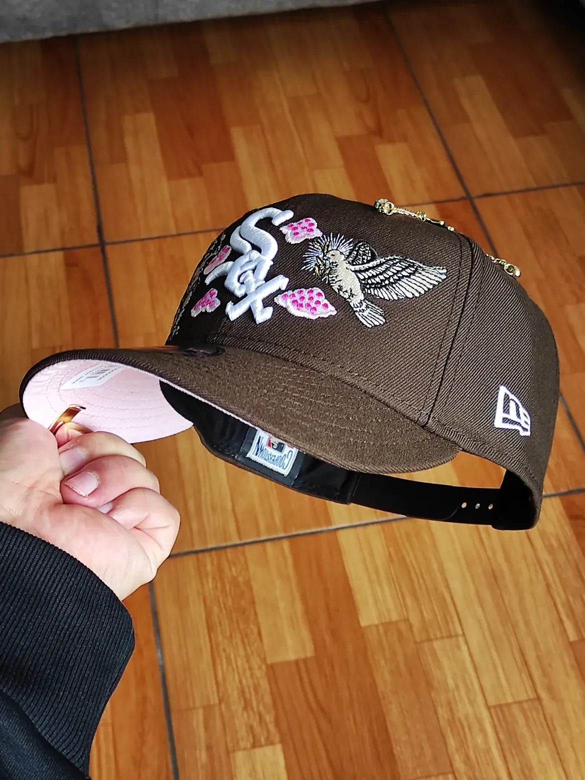 New Era Exclusive 9FIFTY Brown Chicago White Sox Snapback W/ All Star Game Side Patch
