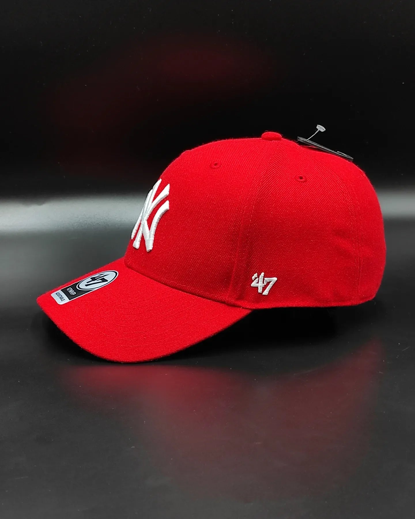 47brand New York Yankees clásica color Rojo strapback