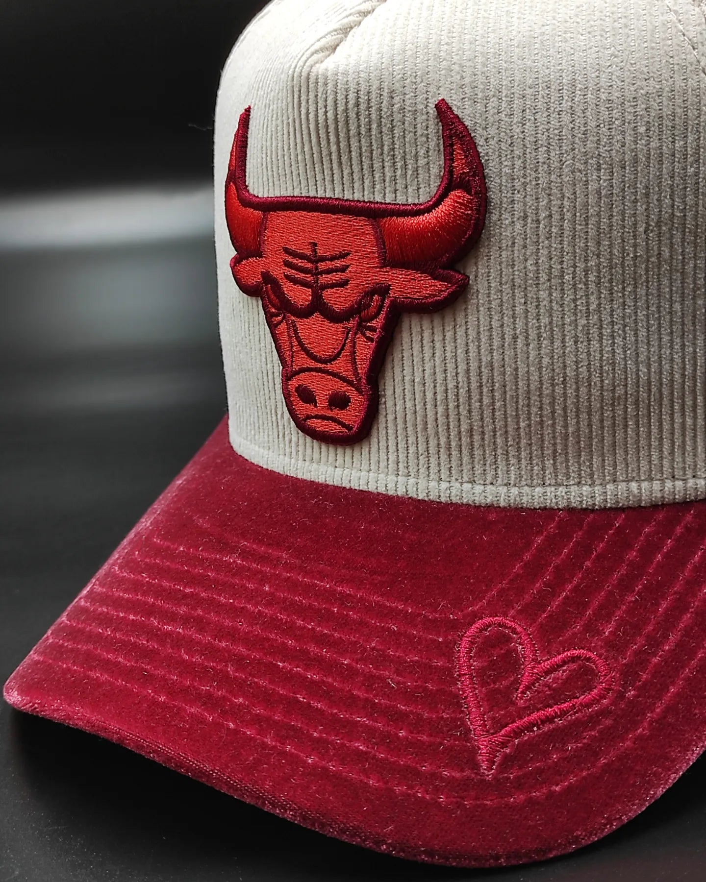 Gorra Snapback Newera Chicago Bulls de pana 9 cuarenta aframe