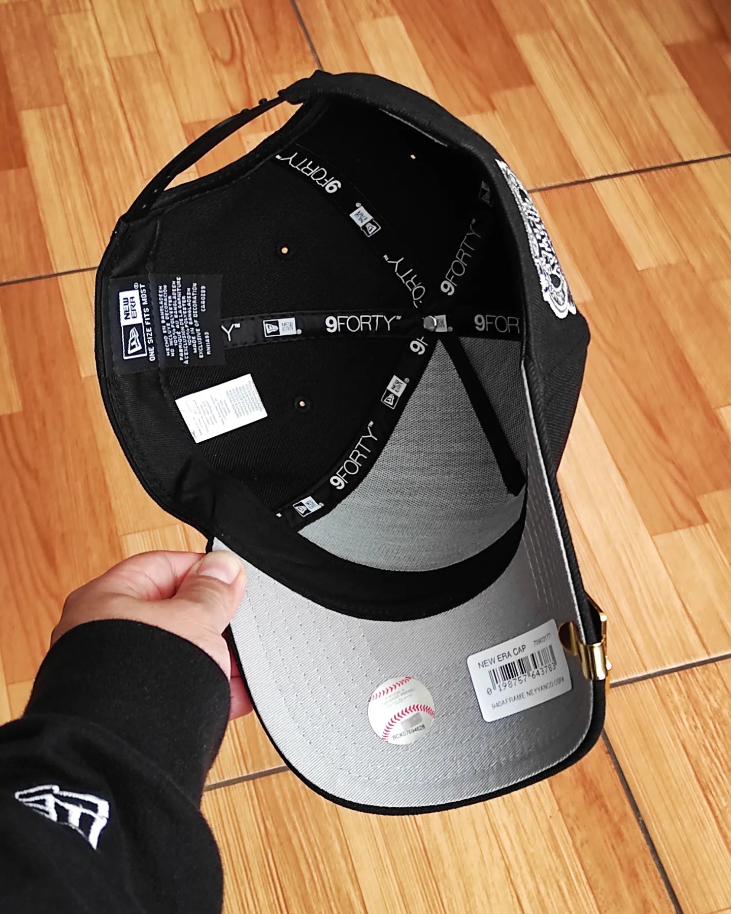 New Era Gorra Negra New York Yankees Rose Subway Series 2000 9Forty A Frame Snapback