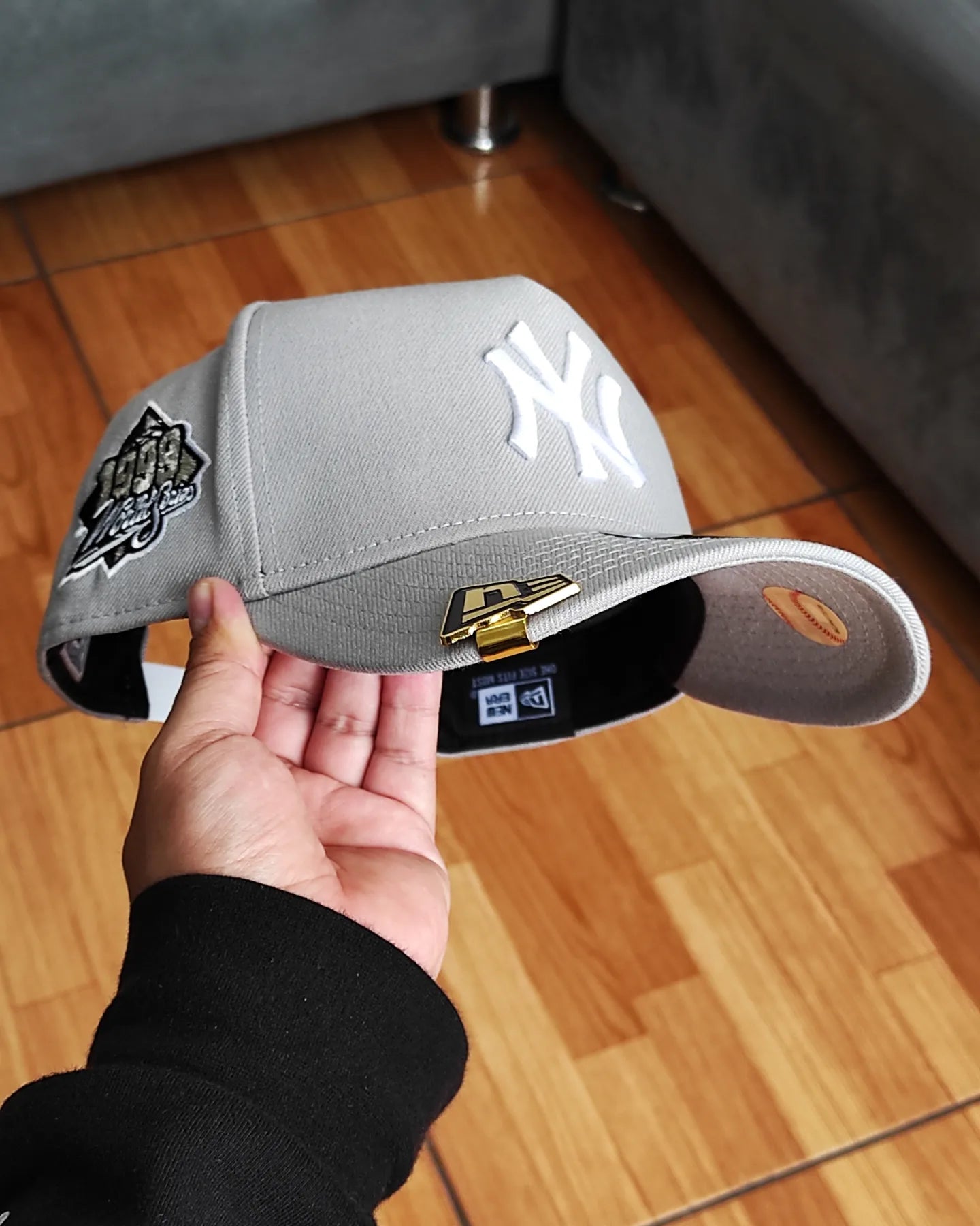 Gorra New Era New York Yankees World Series 1996 Plomo 9FORTY AFRAME
