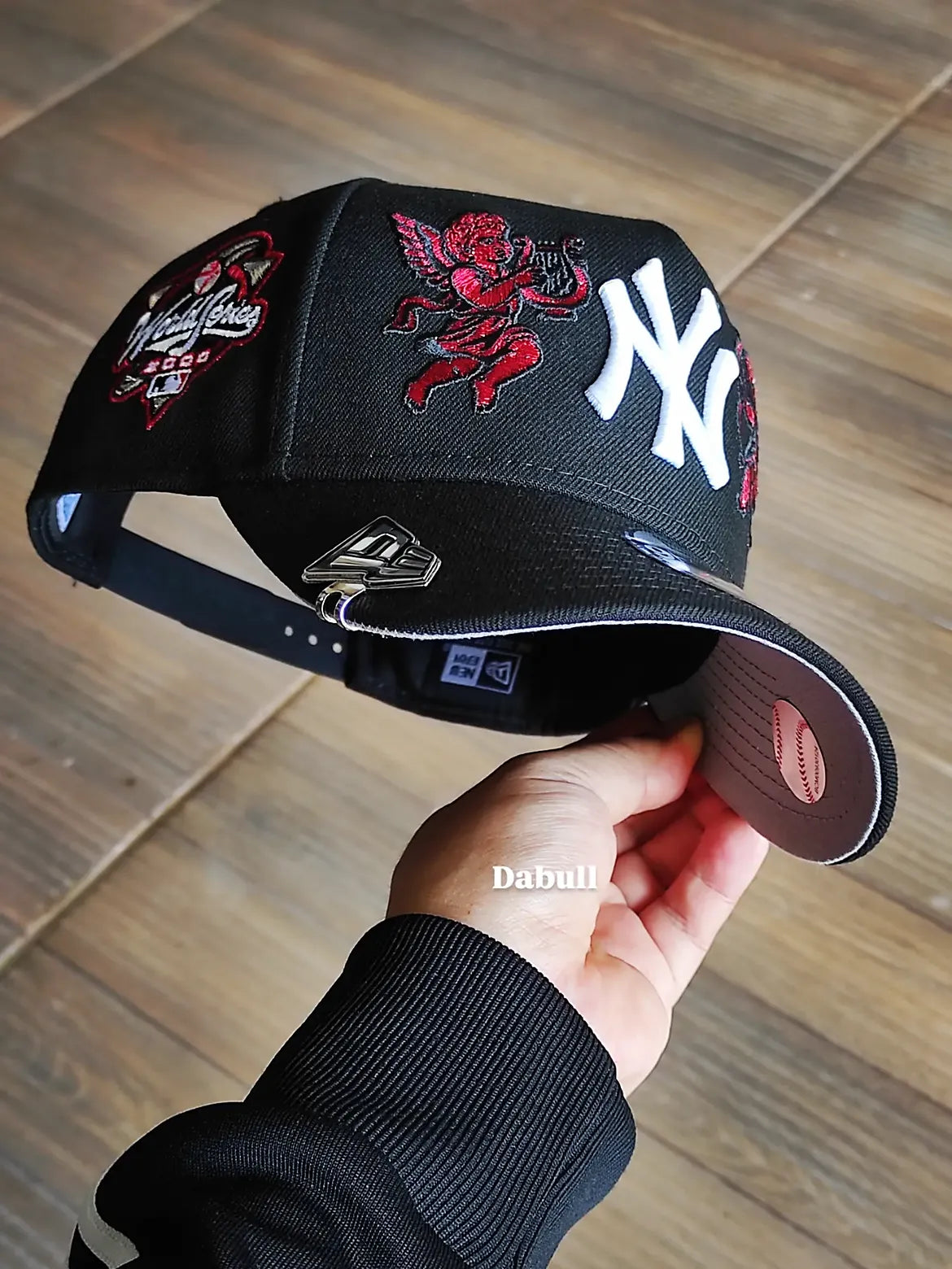 New Era New York Yankees world series Ángel 🏹 black red 9forty a frame