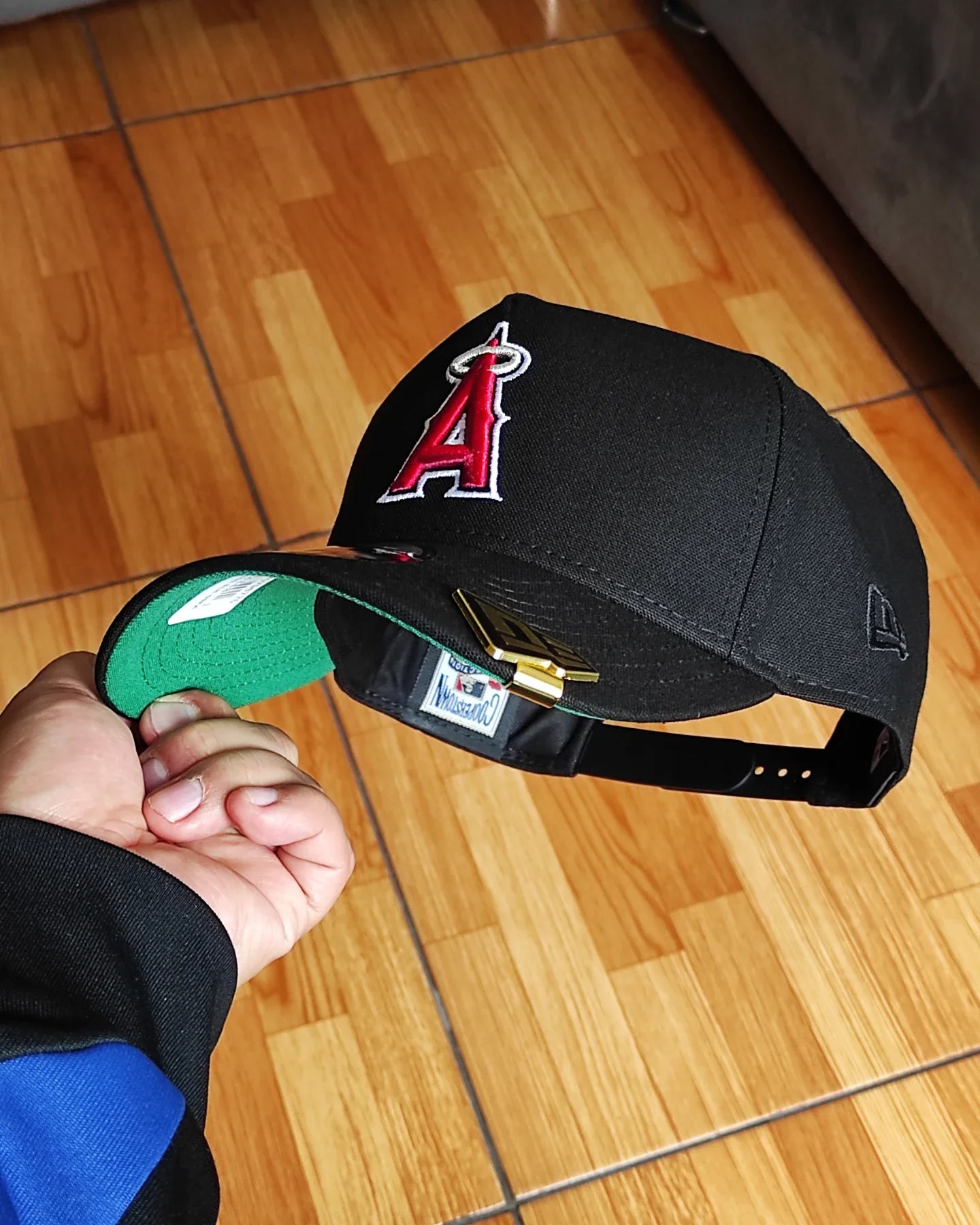 New Era Anaheim Angels All Star Game 2010 negra 9 FORTY A-FRAME