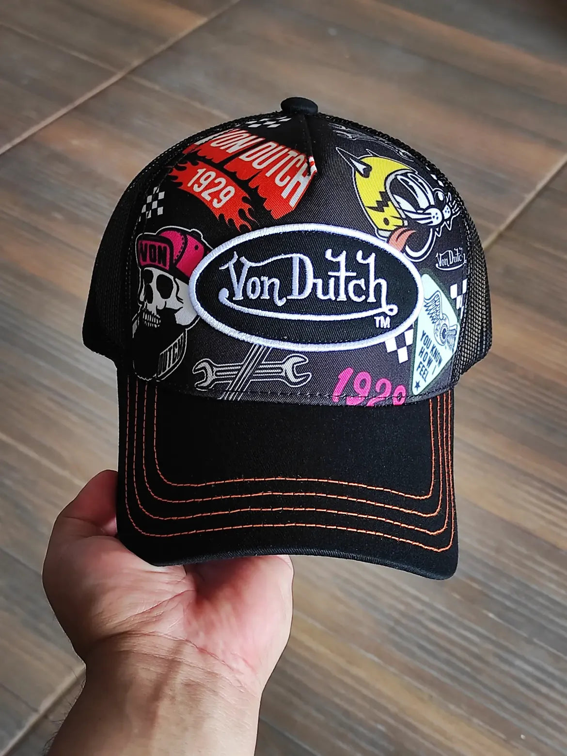 Vondutch trucker cap black edition