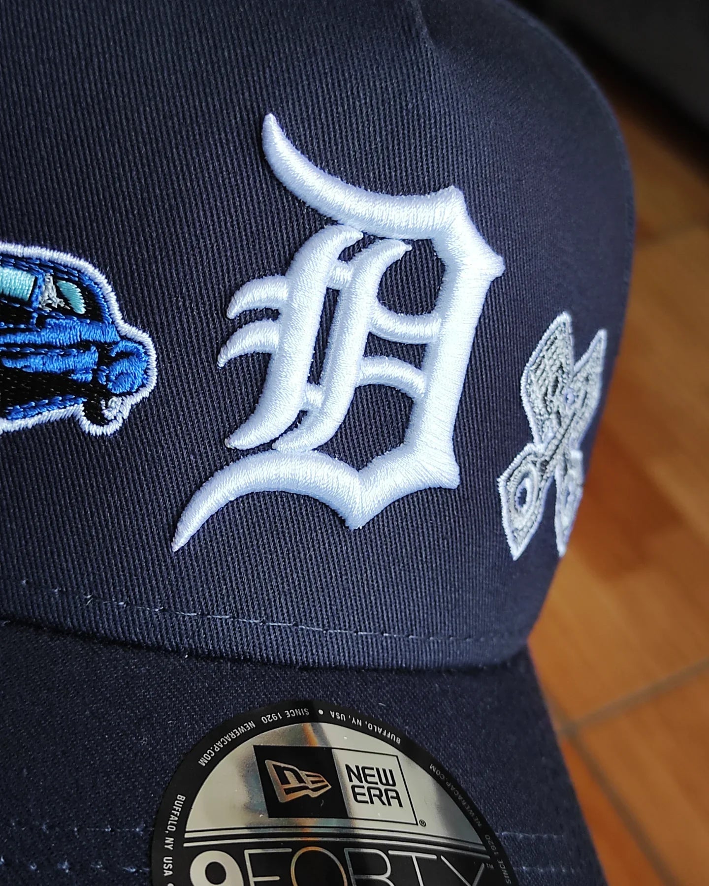 New Era Detroit Tigers ciudad transt 🚦🚙 azul marino 9 forty A-FRAME