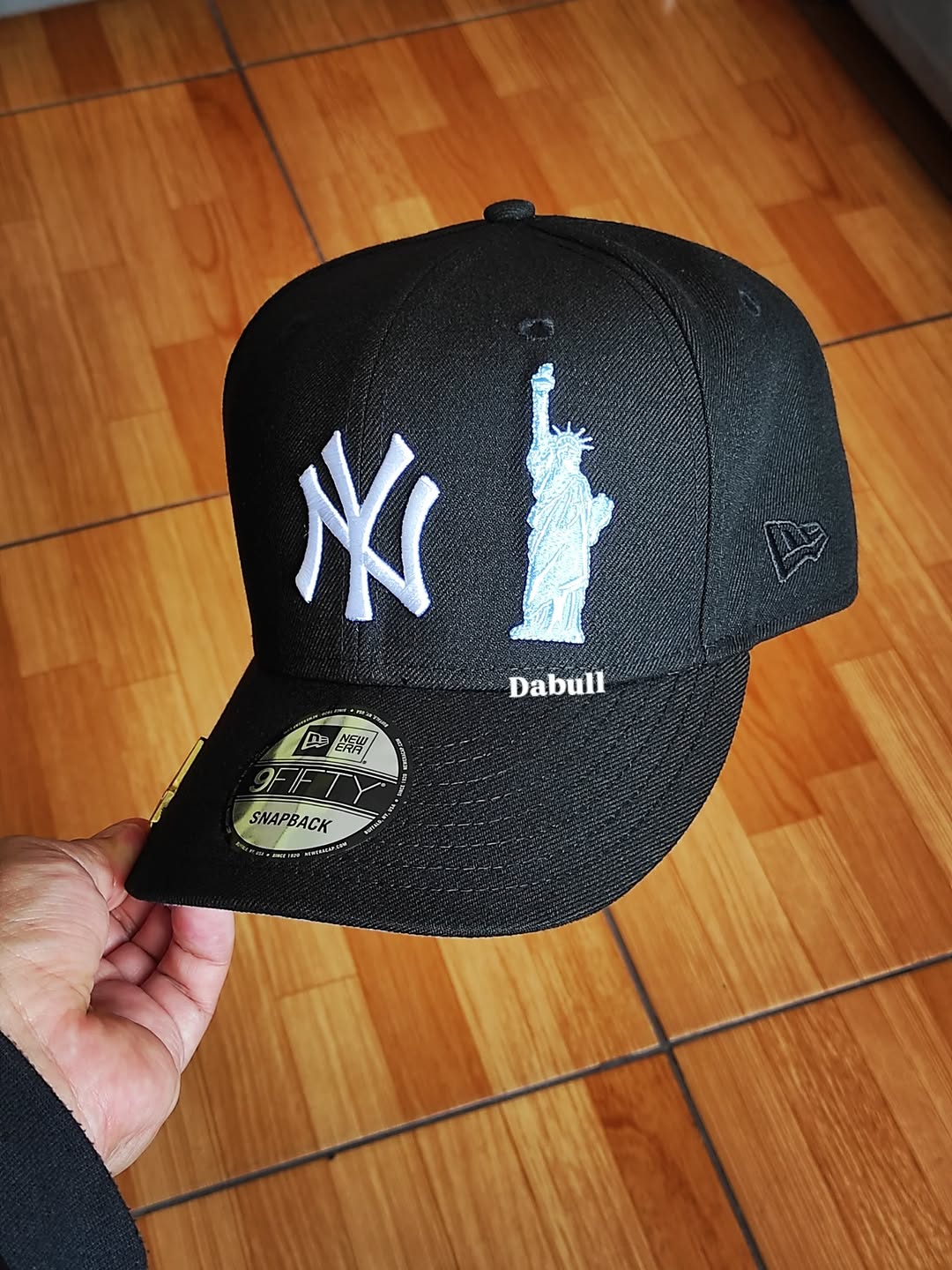 Gorra New Era 9forty snapback de los New York Yankees liberty🗽 color negro cielo 🇺🇸