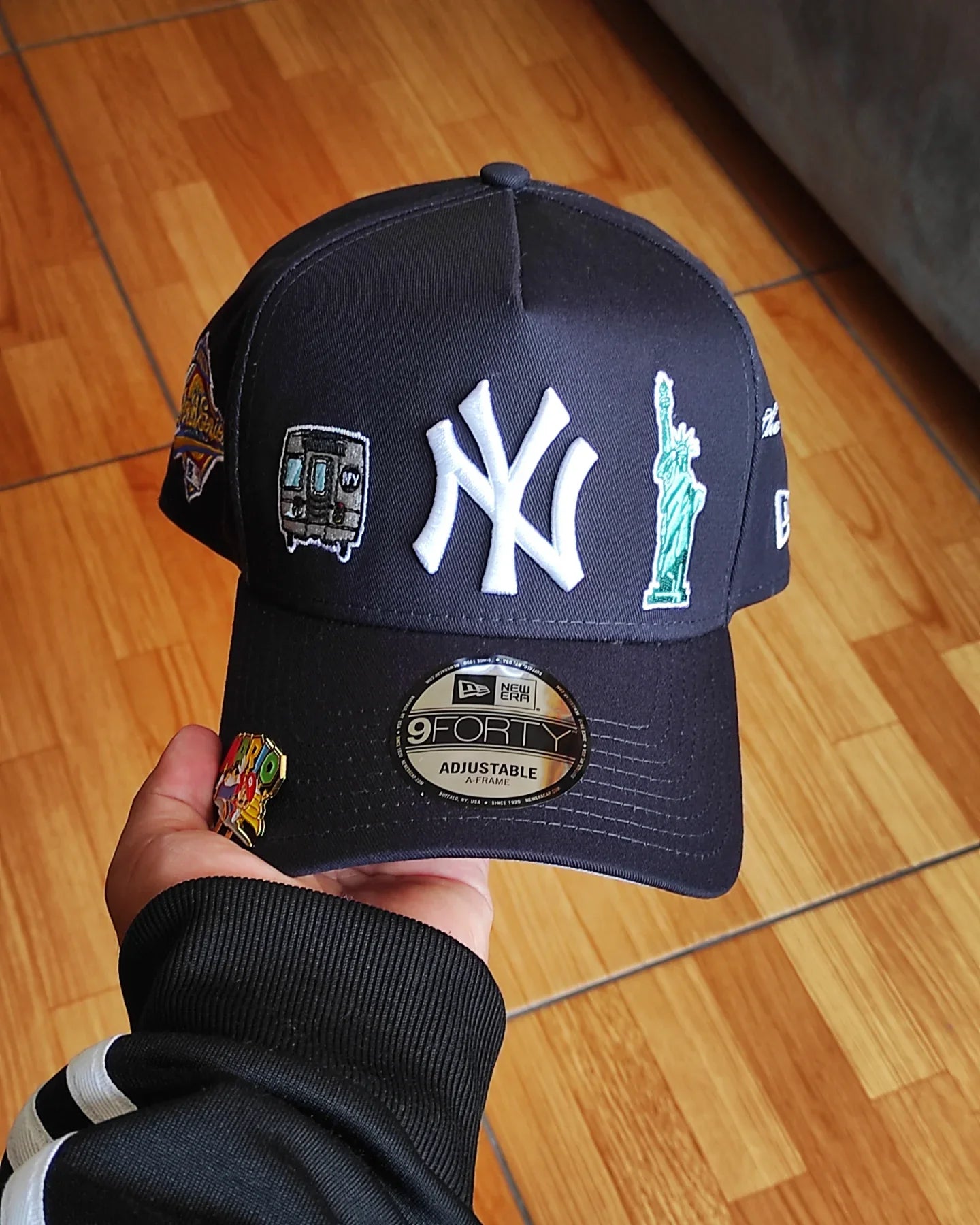 New Era New York Yankees City Transit 🗽🚍 azul marino 9 forty A-FRAME