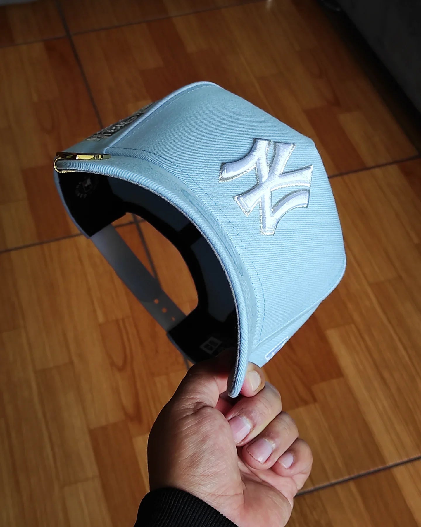 New Era New York Yankees Serie Mundial 2024 azul cielo 9 FORTY A-FRAME