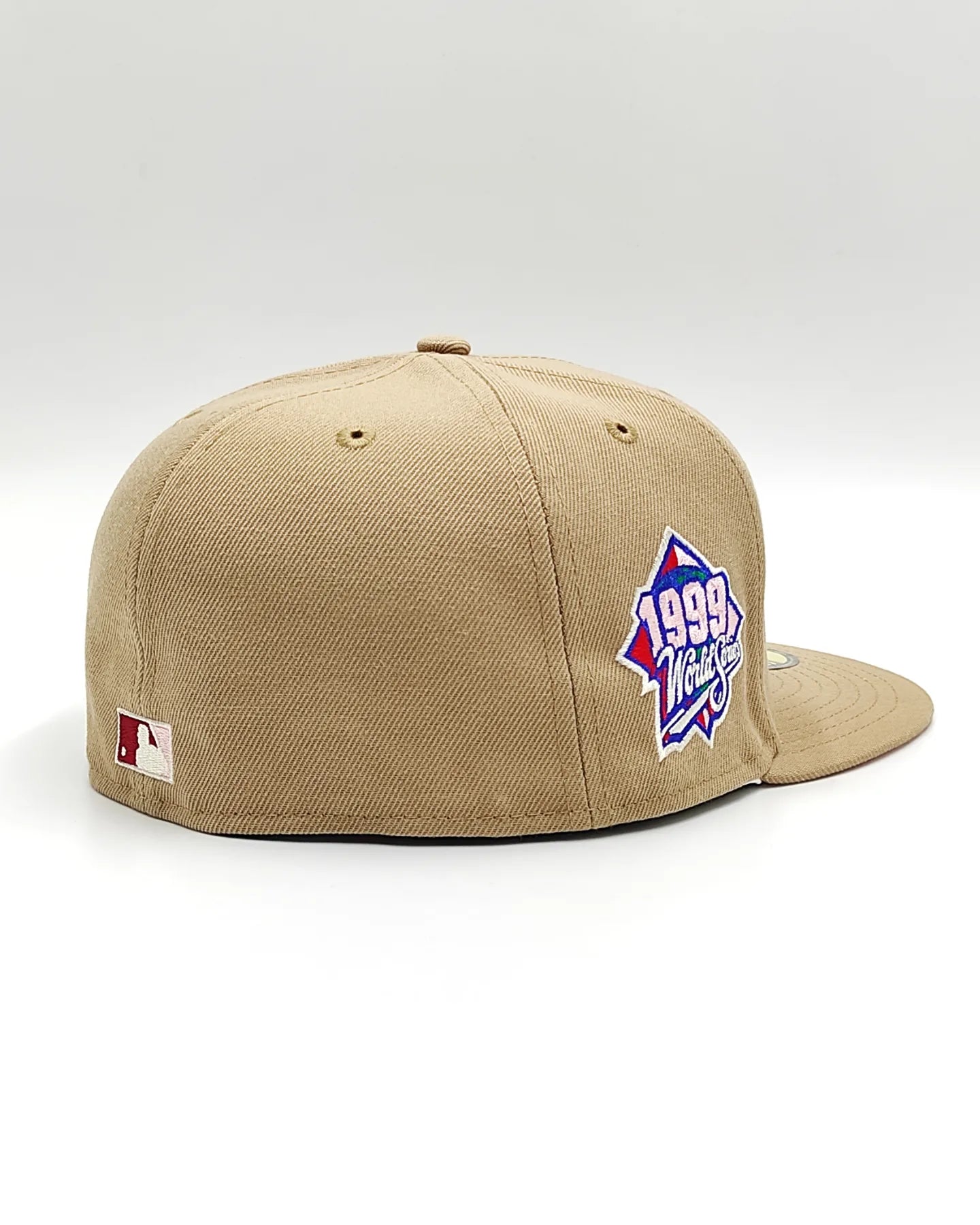 New Era gorra 59fifty New York Yankees World Series 1999 edición camel
