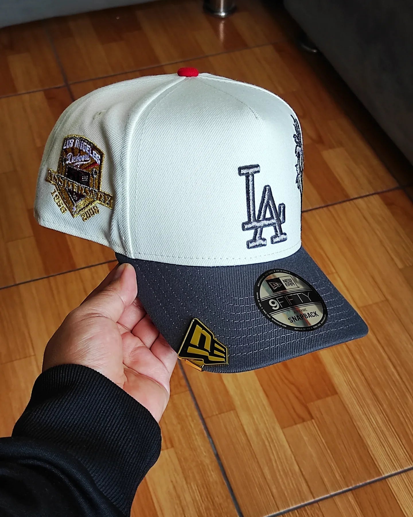 Los Angeles Dodgers 🌴 50 aniversario de dos tonos New Era 9Fifty A-Frame Snapback