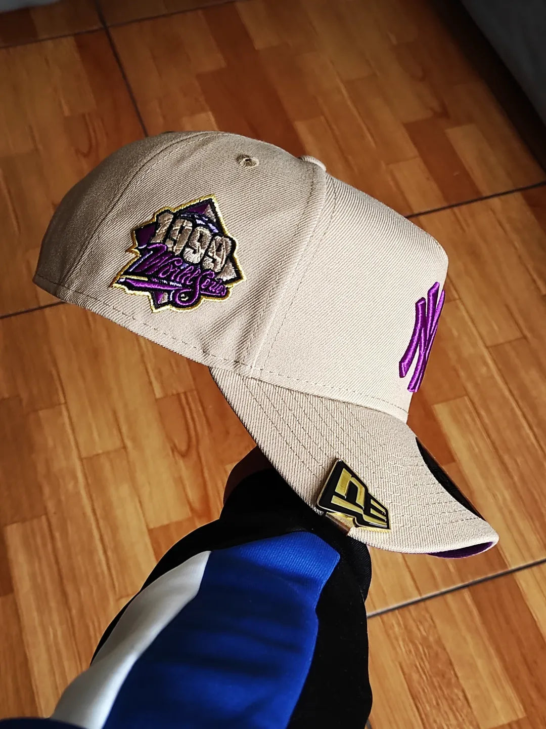 New Era New York Yankees Serie Mundial 1999 uva 🍇 9FORTY A-FRAME.