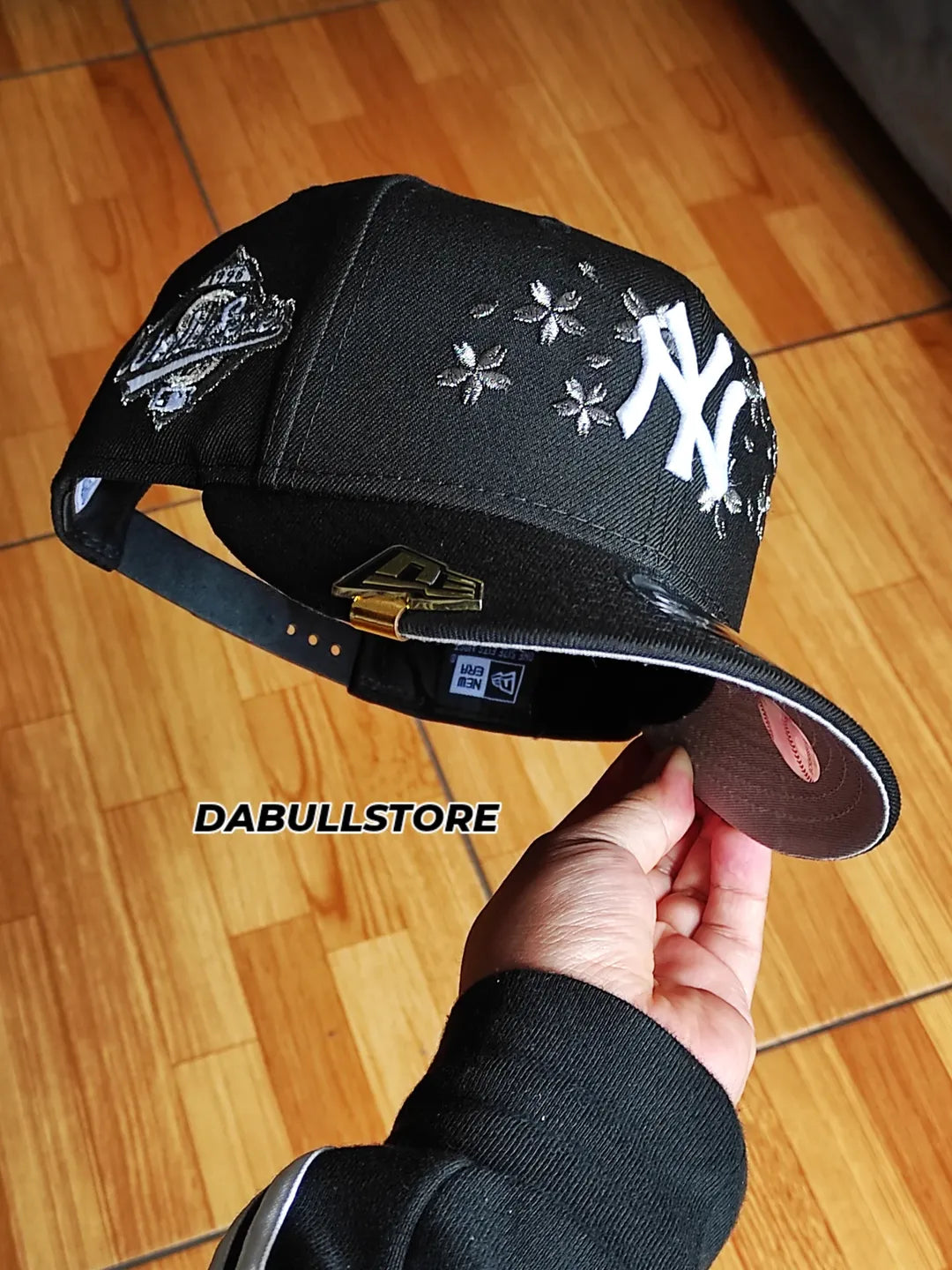 Gorra New Era New York Yankees World Series cerezo en flor negra 9fifty Snapback