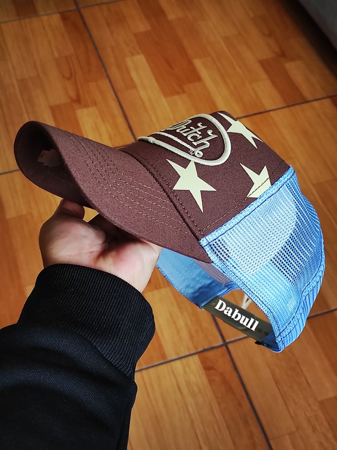 Gorra de camionero marrón con estrella holandesa ⭐️