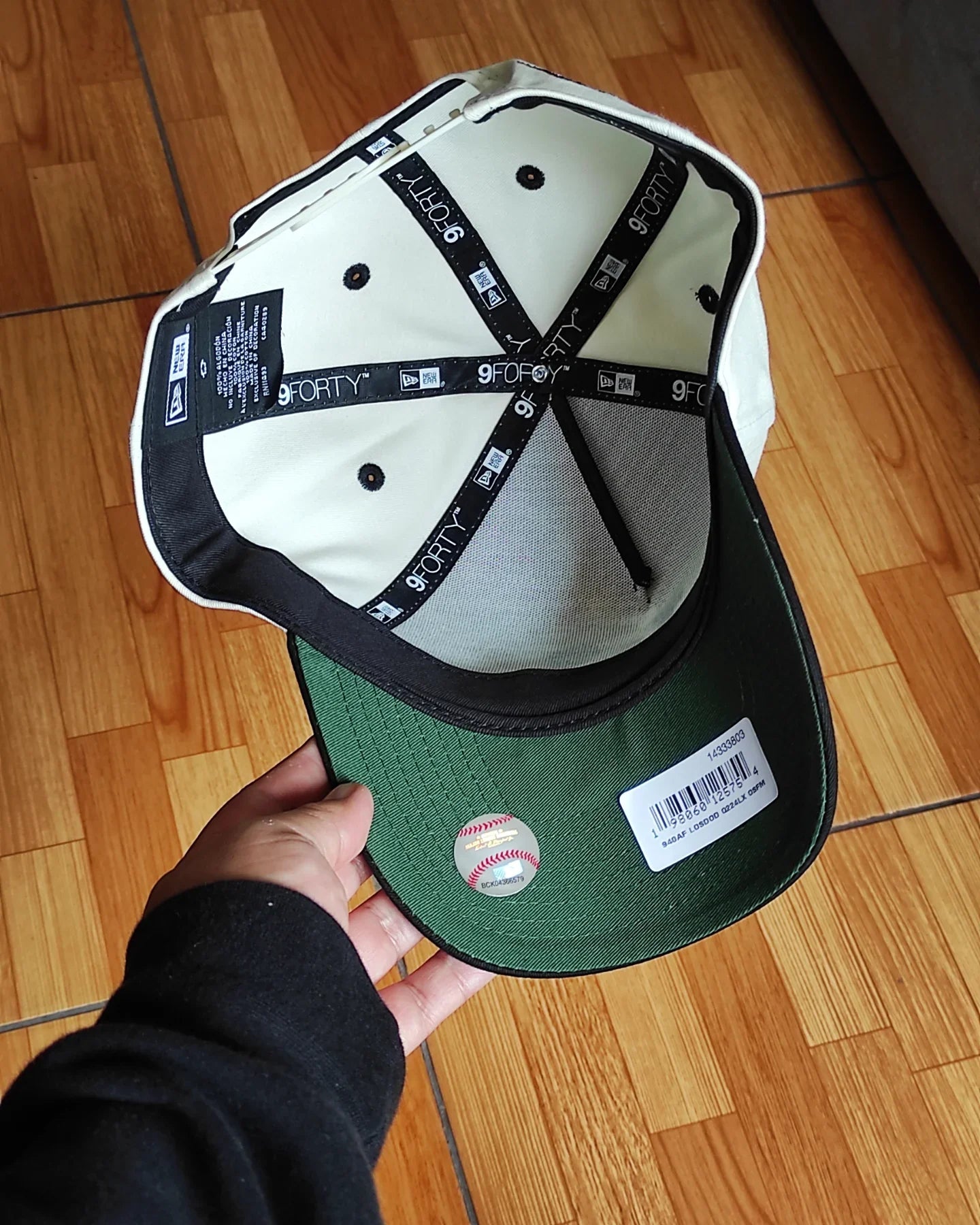 Gorra snapback New Era Los Angeles Dodgers paisley bicolor 9forty a-frame
