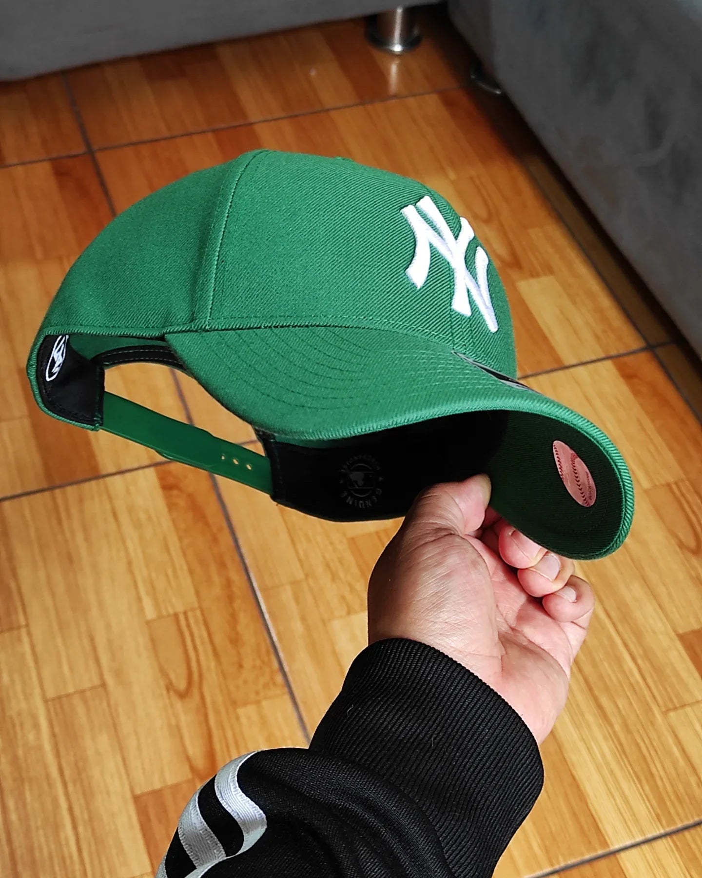 Gorra 47brand New York Yankees Verde mvp Snapback