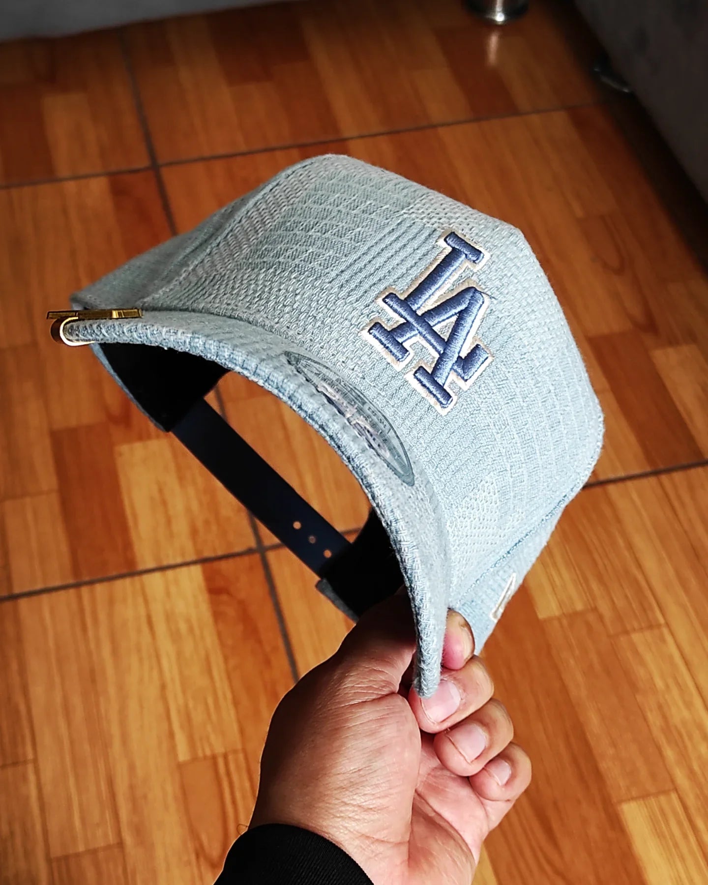 Gorra New Era Los Angeles Dodgers Denim Logo Essentials 9FORTY A-Frame