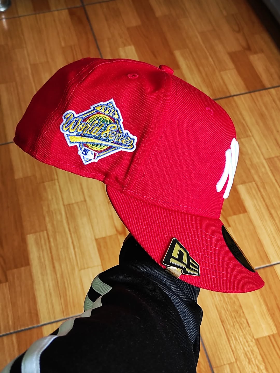 New era New York Yankees Serie Mundial roja 59FIFTY AJUSTADA