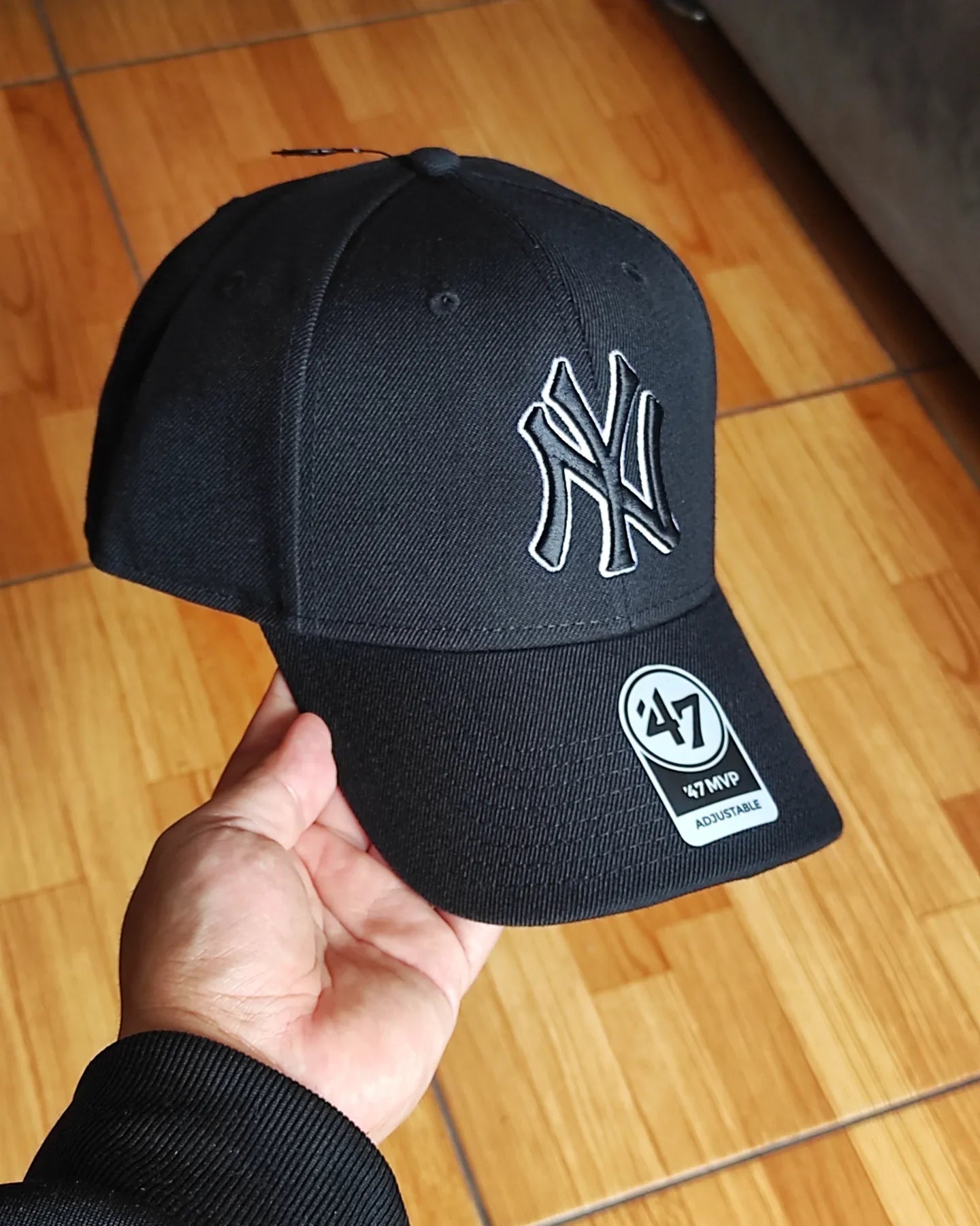 Gorra Snapback 47brand New York Yankees MVP negra