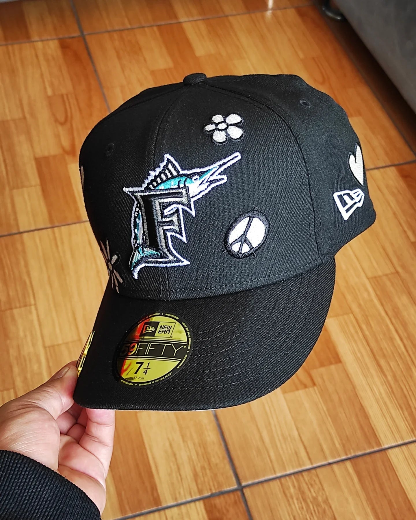 Gorra New Era Florida Marlins colección Sunlight Pop